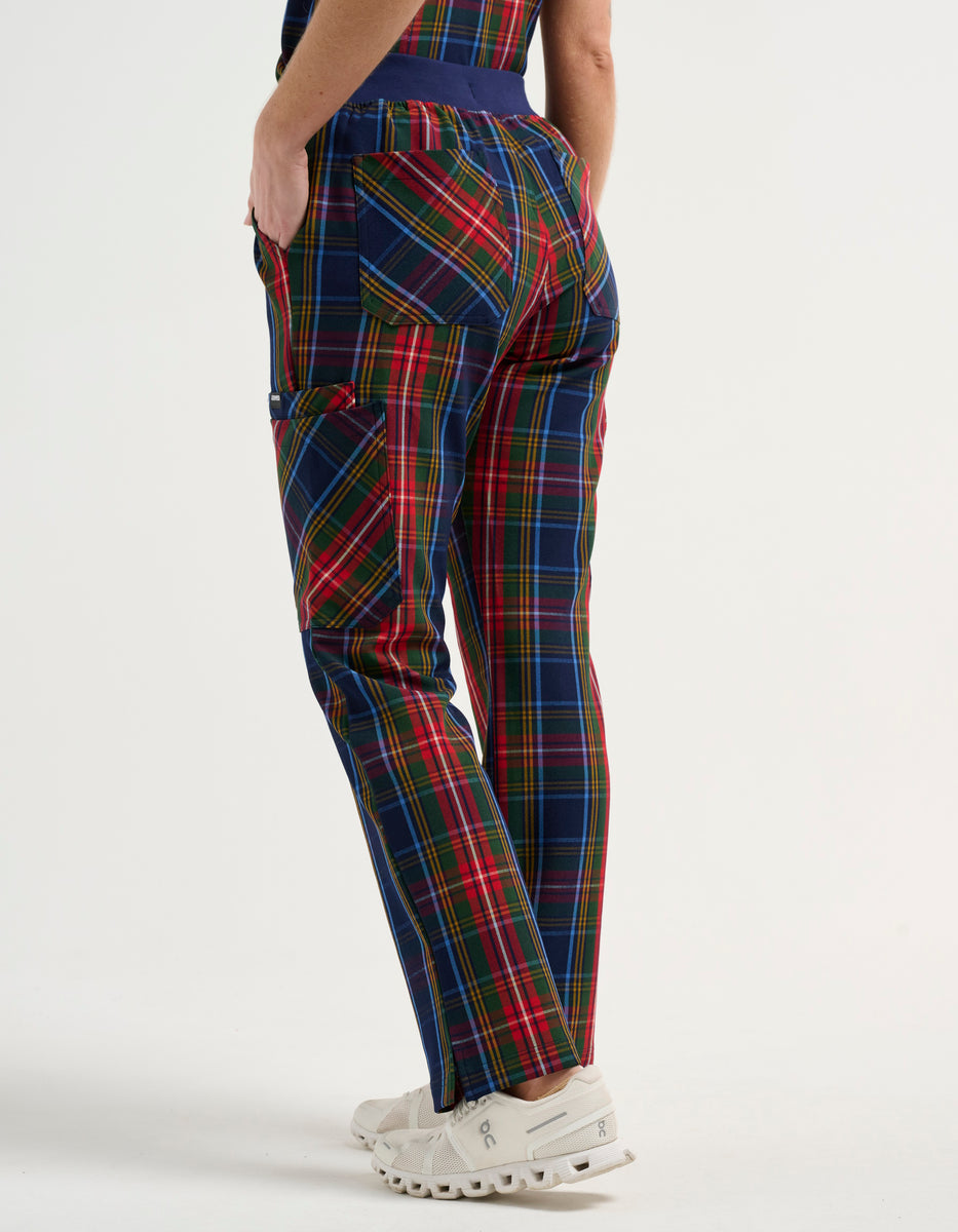 Bell Tartan Pant - Navy Tartan