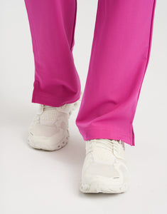 Essential Multi-Pocket Scrub Pants - Just Pink