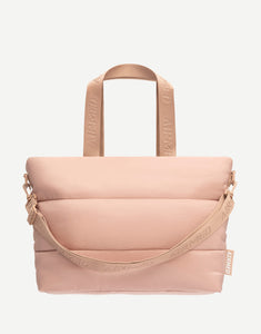 Essential Puffer Tote Bag - Blush Pink