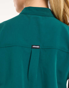 Apollo Scrub Top - Harbour Green