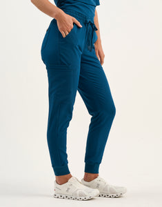 Aspire Jogger Scrub Pants - Gibraltar Blue