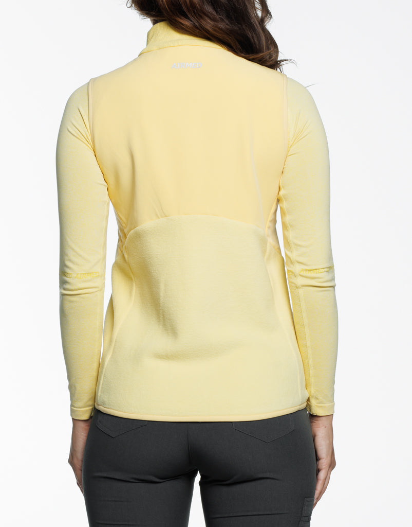 Essential Fleece Vest - Yellow