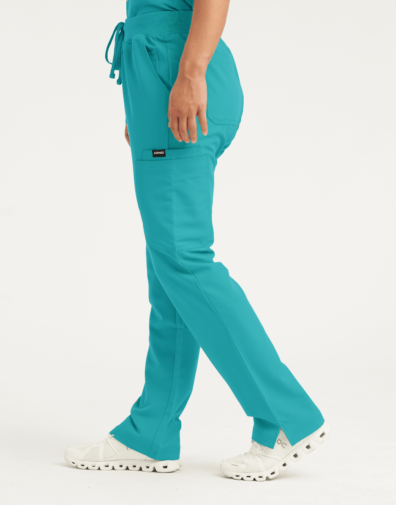 Essential Multi-Pocket Scrub Pants - Sydney Teal