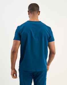 Aspire V Neck Scrub Top - Gibraltar Blue