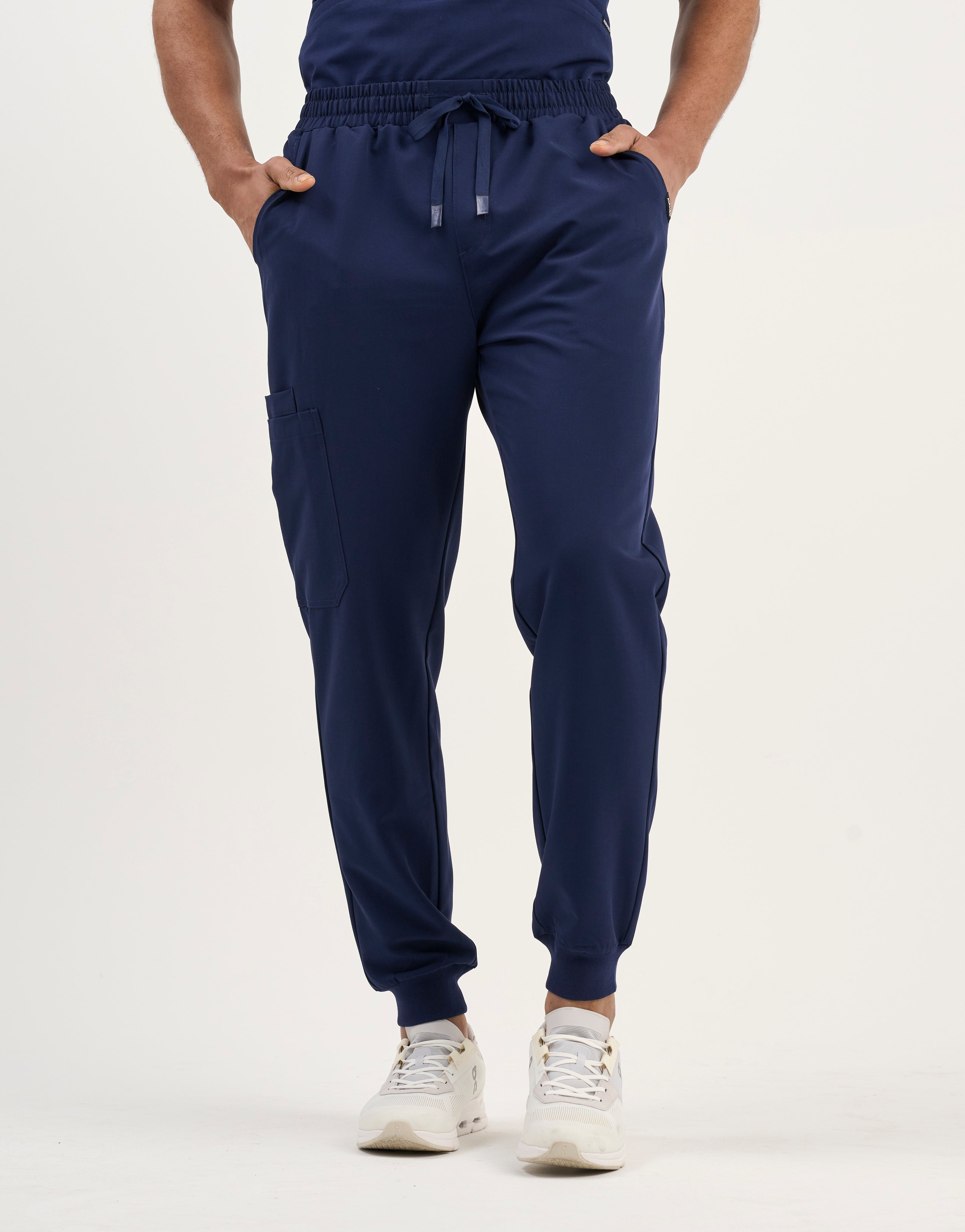 Aspire Jogger Scrub Pants - True Navy