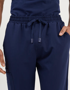 Aspire Jogger Scrub Pants - True Navy