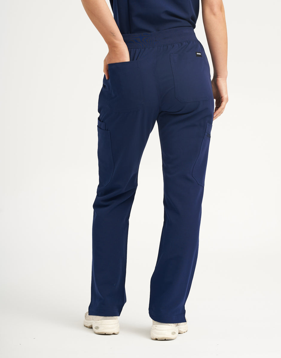 Essential Multi-Pocket Scrub Pants - True Navy – Airmed Scrubs