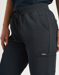 Essential Multi-Pocket Scrub Pants (Sample) - Midnight Navy