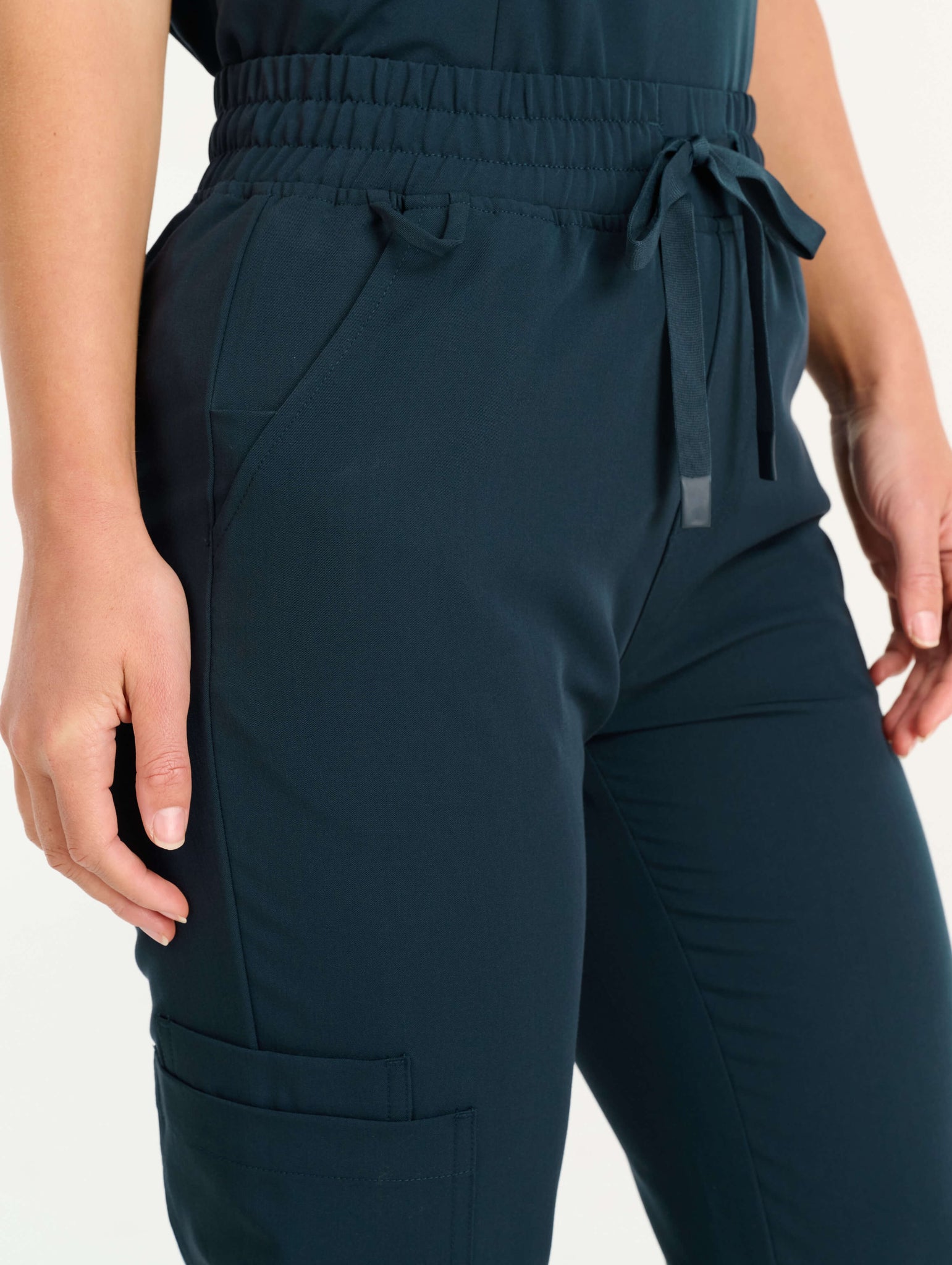 Aspire Straight Leg Scrub Pants - Midnight Navy