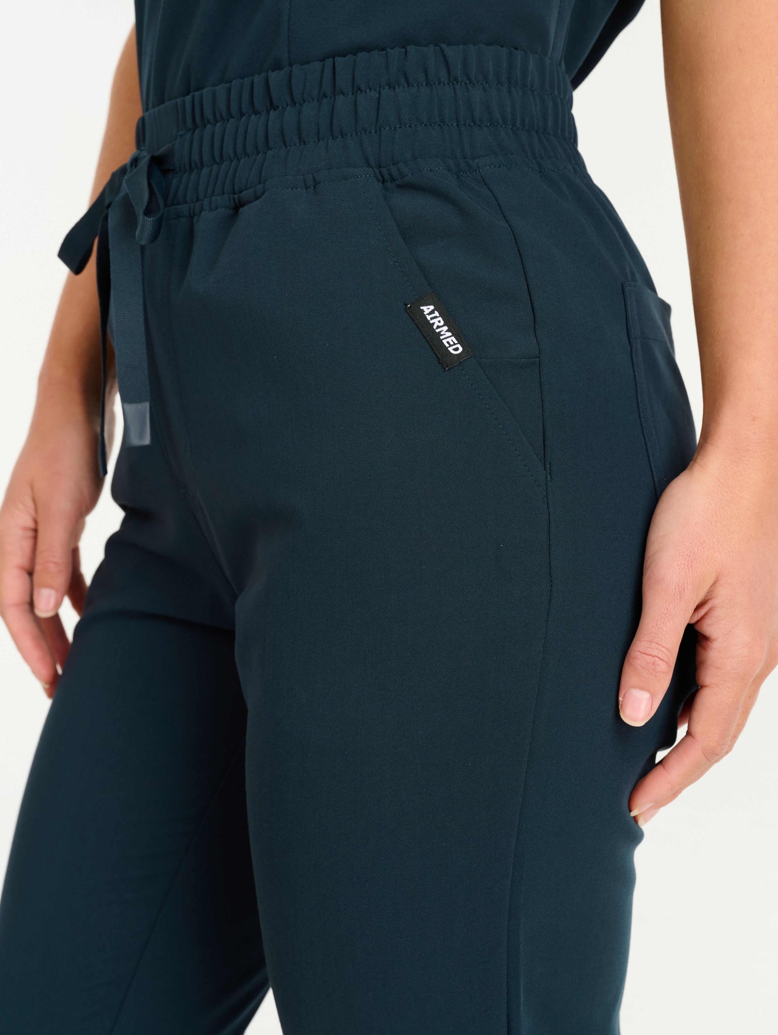 Aspire Straight Leg Scrub Pants - Midnight Navy