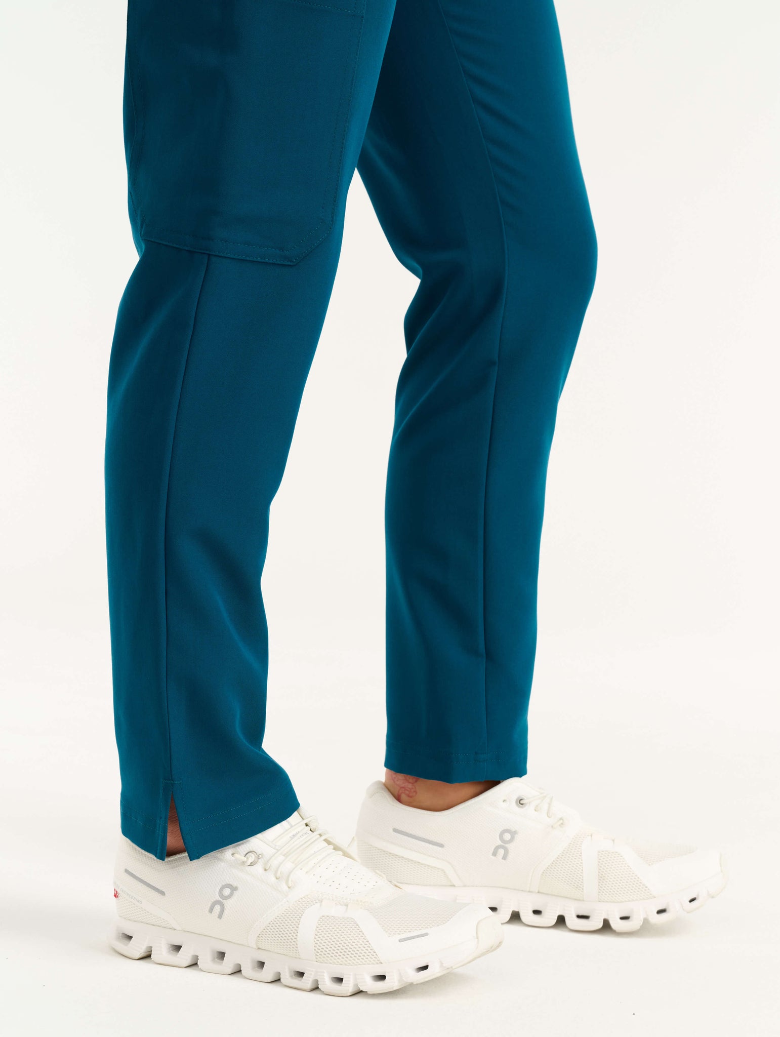 Aspire Straight Leg Scrub Pants - Gibraltar Blue