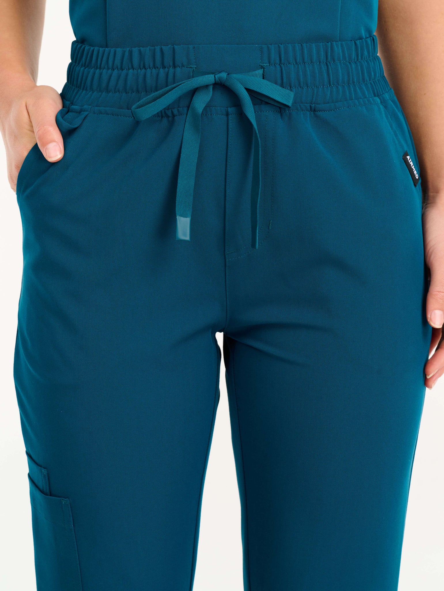 Aspire Straight Leg Scrub Pants - Gibraltar Blue