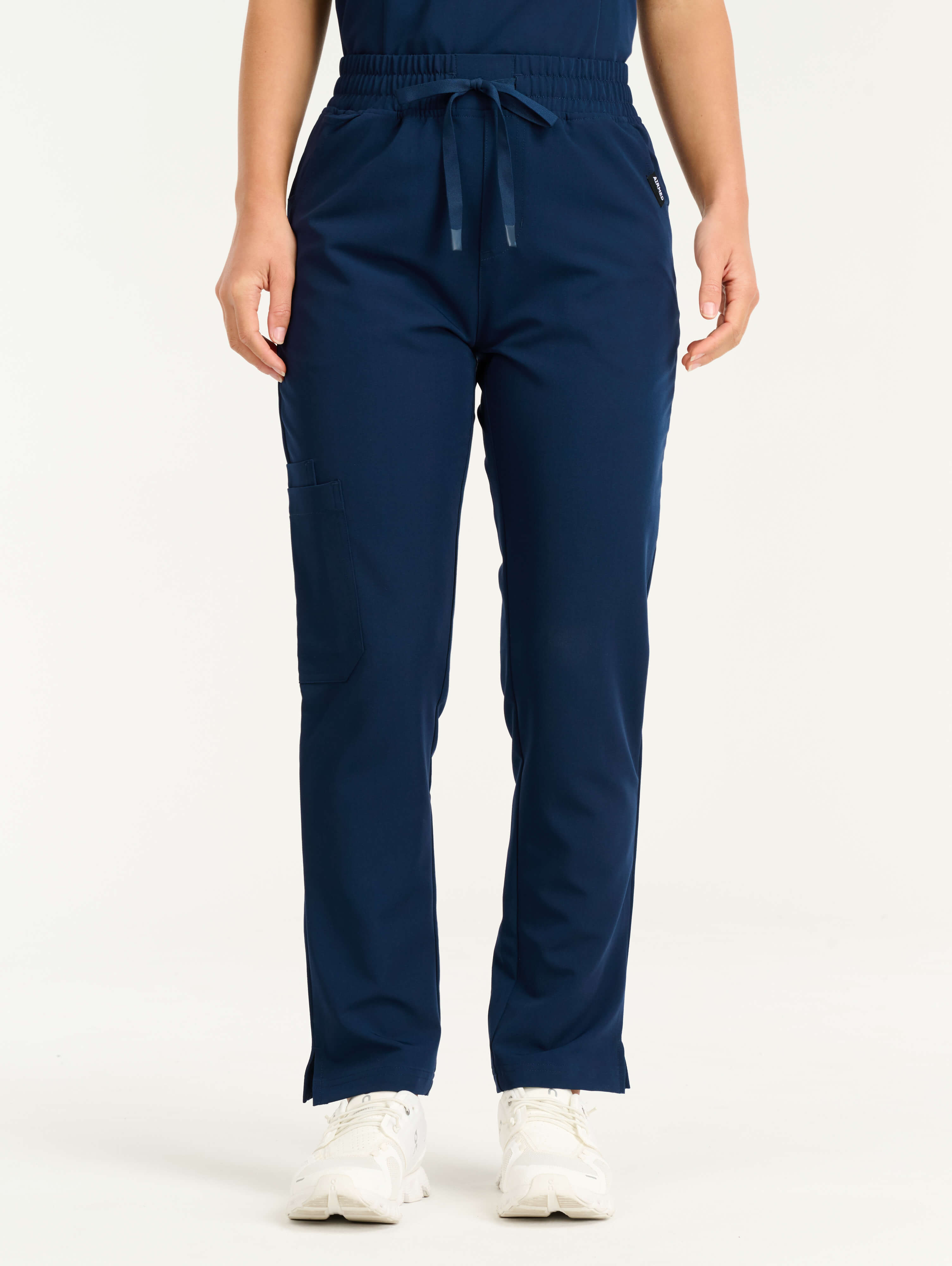 Aspire Straight Leg Scrub Pants - True Navy