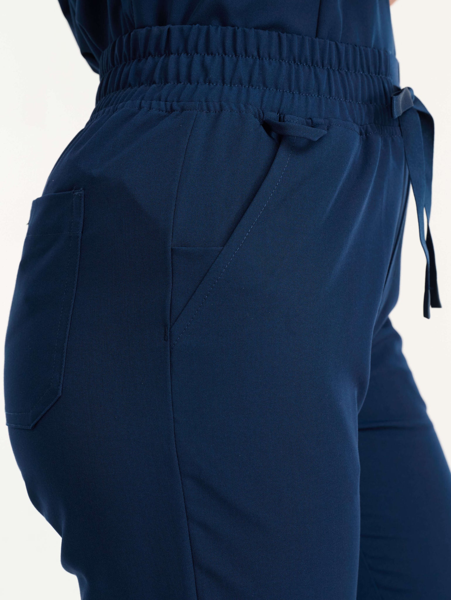 Aspire Straight Leg Scrub Pants - True Navy