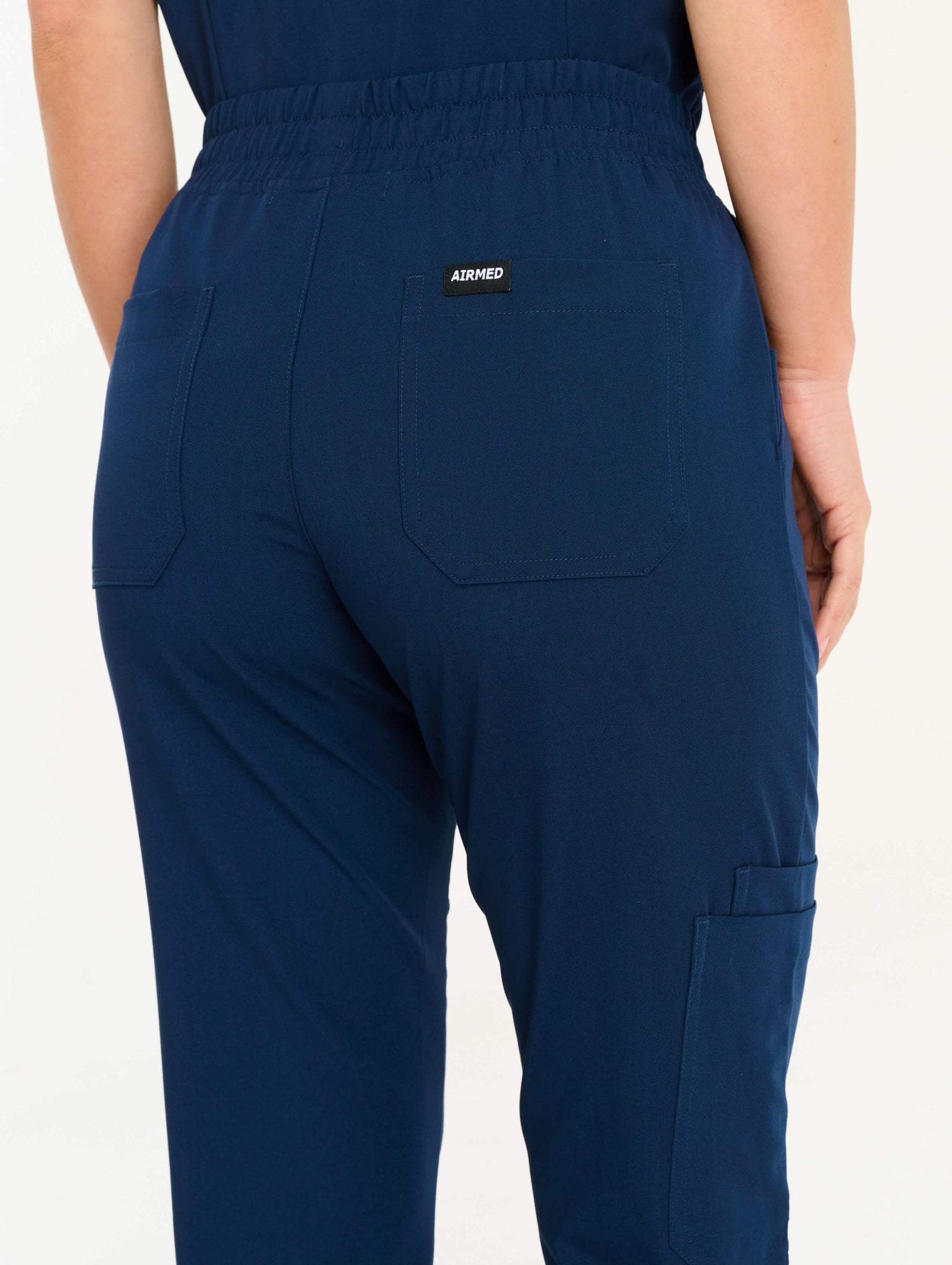 Aspire Straight Leg Scrub Pants - True Navy