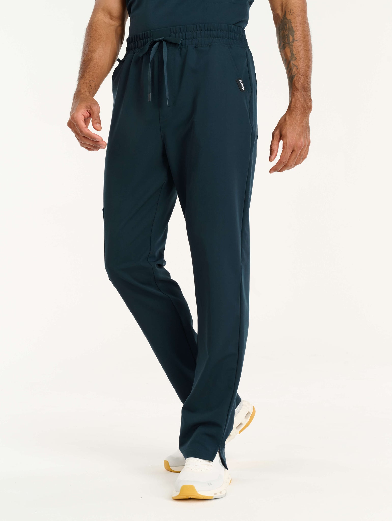 Aspire Straight Leg Scrub Pants - Midnight Navy