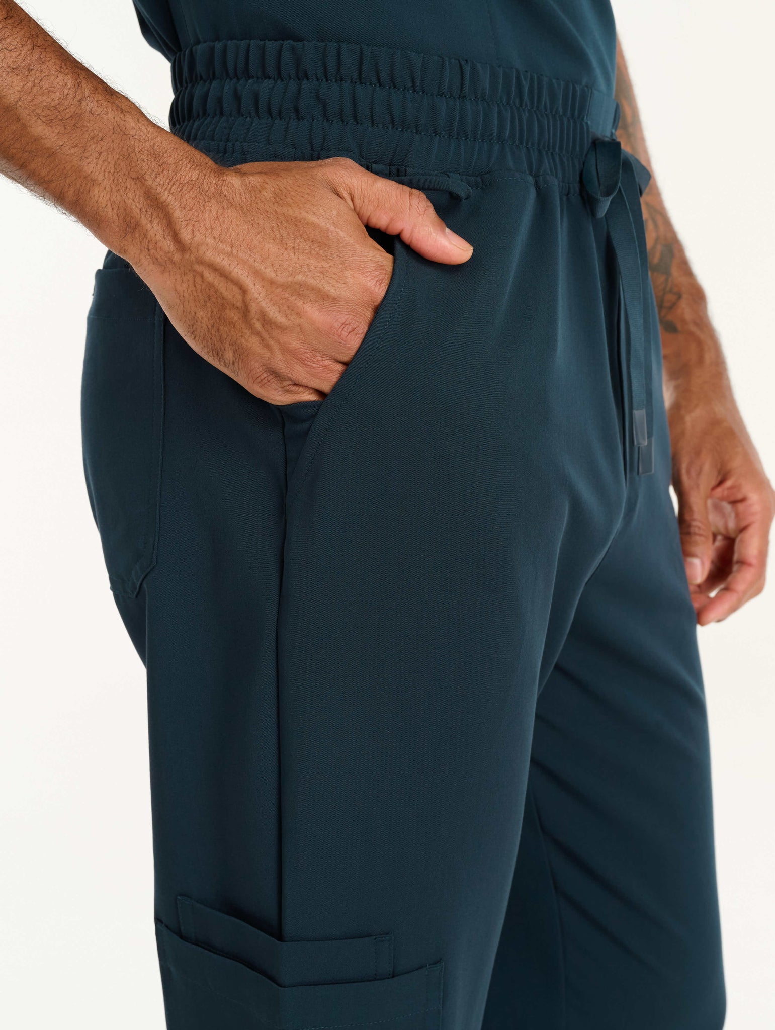 Aspire Straight Leg Scrub Pants - Midnight Navy