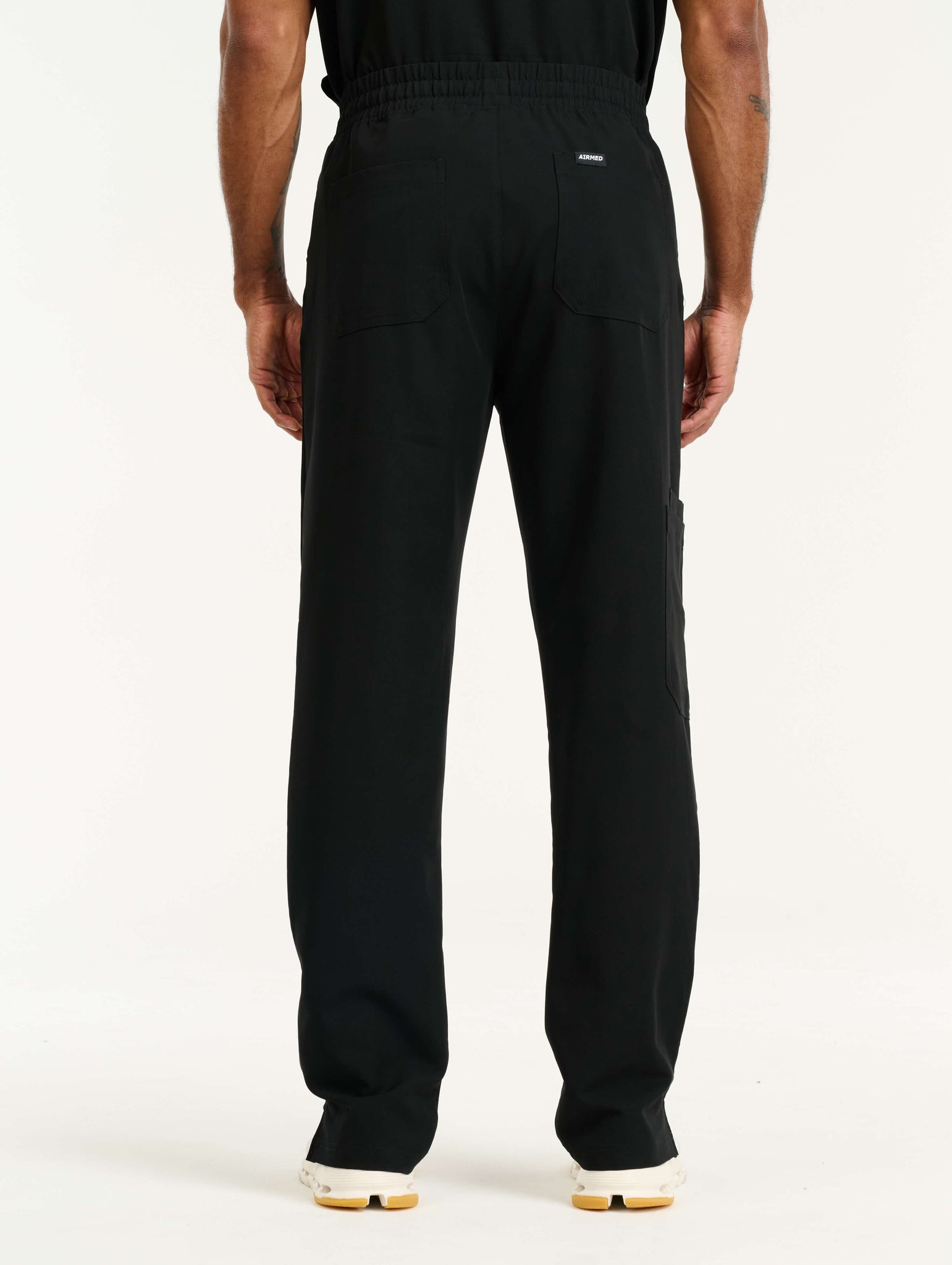 Aspire Straight Leg Scrub Pants - Black