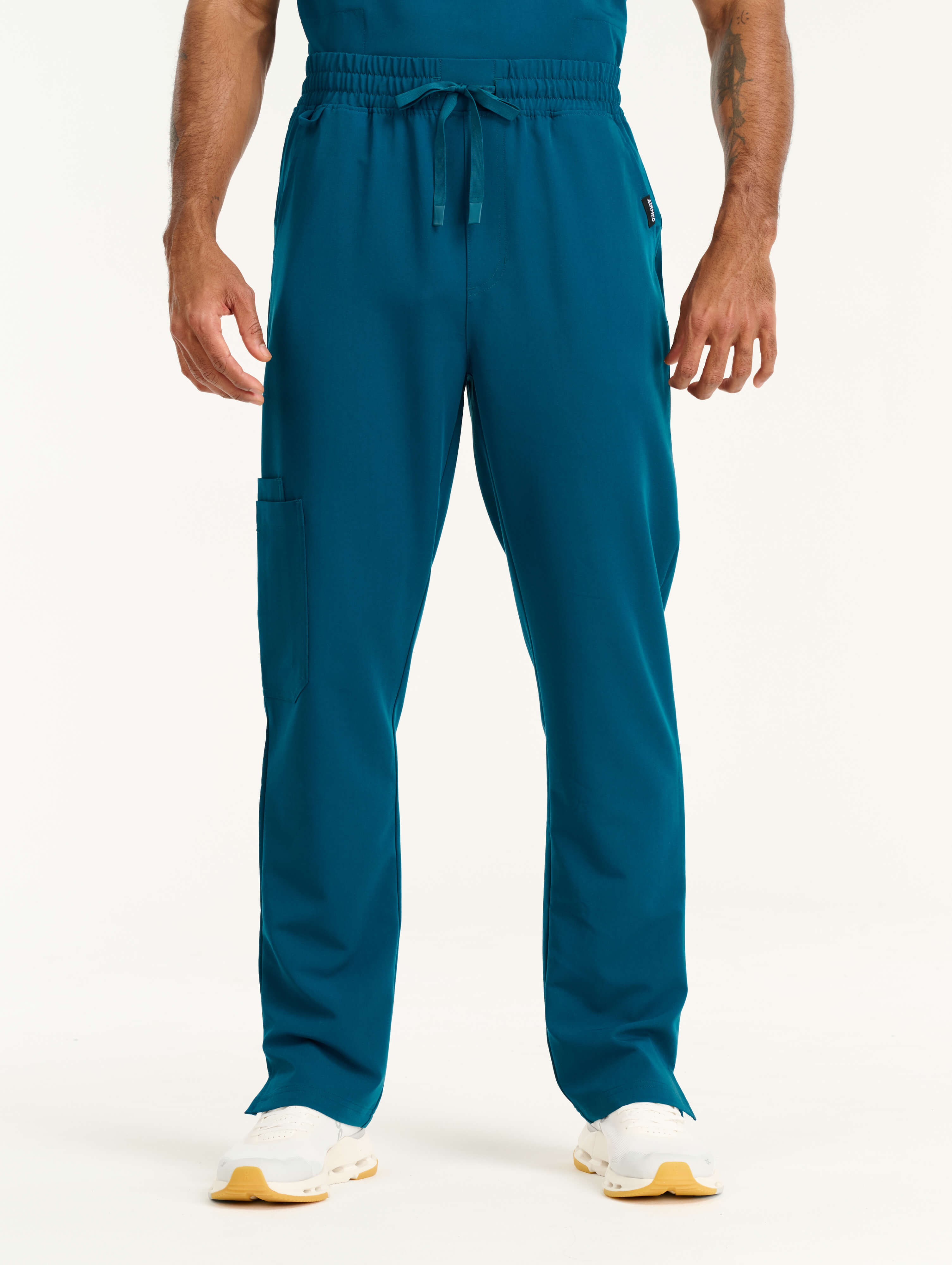 Aspire Straight Leg Scrub Pants - Gibraltar Blue