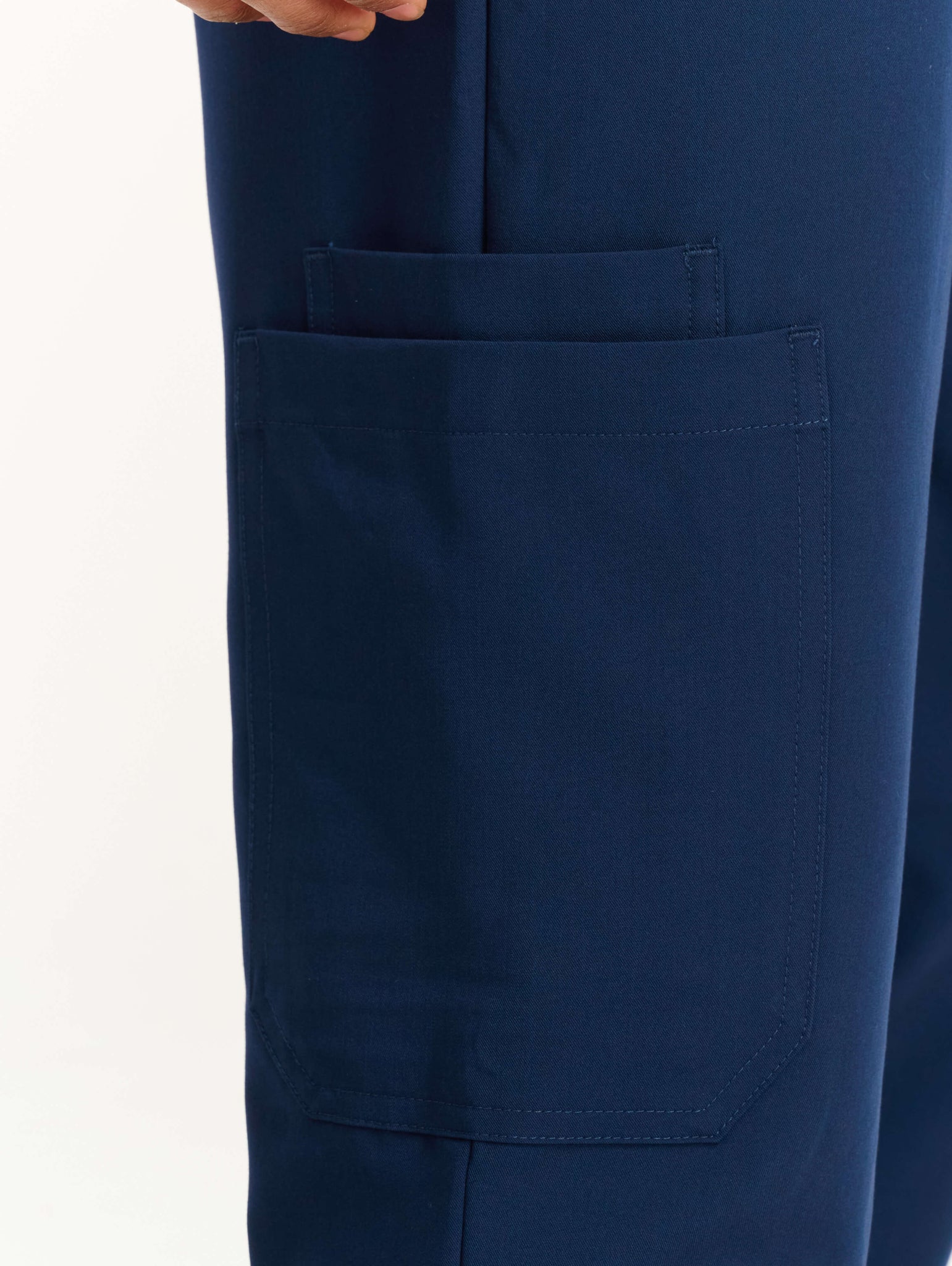 Aspire Straight Leg Scrub Pants - True Navy
