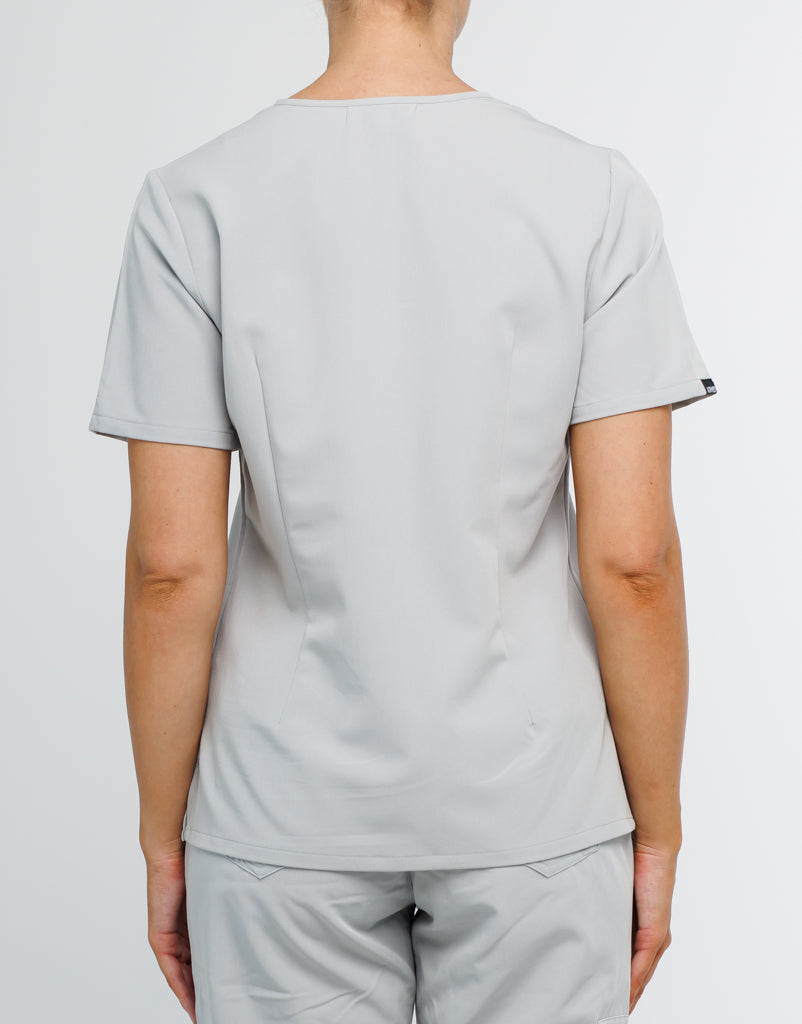 Tail Light - Light Grey Scrubs – Airmed Scrubs
