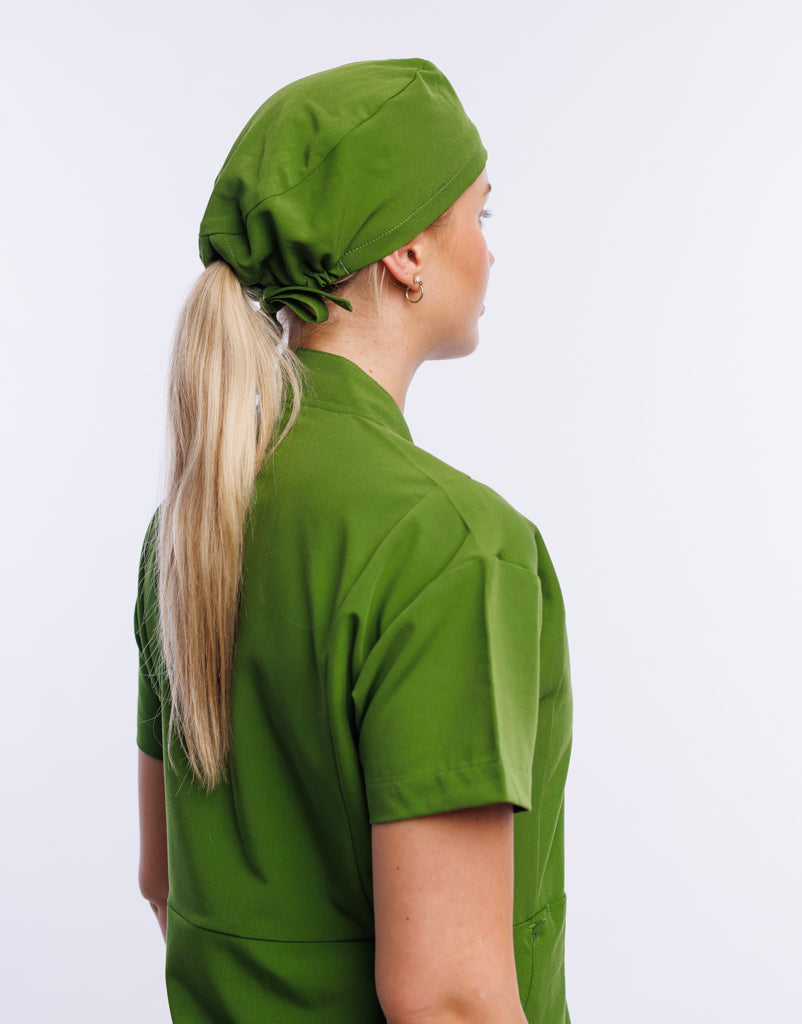 Essential Scrub Cap - Fern Green