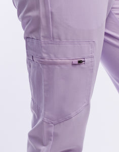 Essential Jogger Scrub Pants - Pastel Lilac