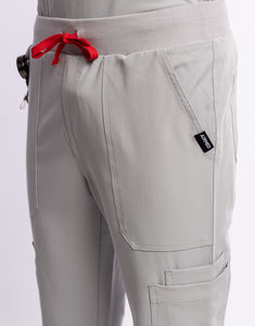 Essential Multi-Pocket Scrub Pants - Tail Light