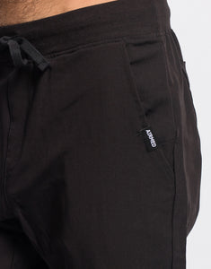 Essential Jogger Scrub Pants - Black