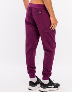 Essential Jogger Scrub Pants - Purple