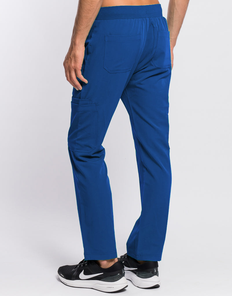 Men's Essential Multi-Pocket Scrub Pants - Royal Blue – Airmed Scrubs